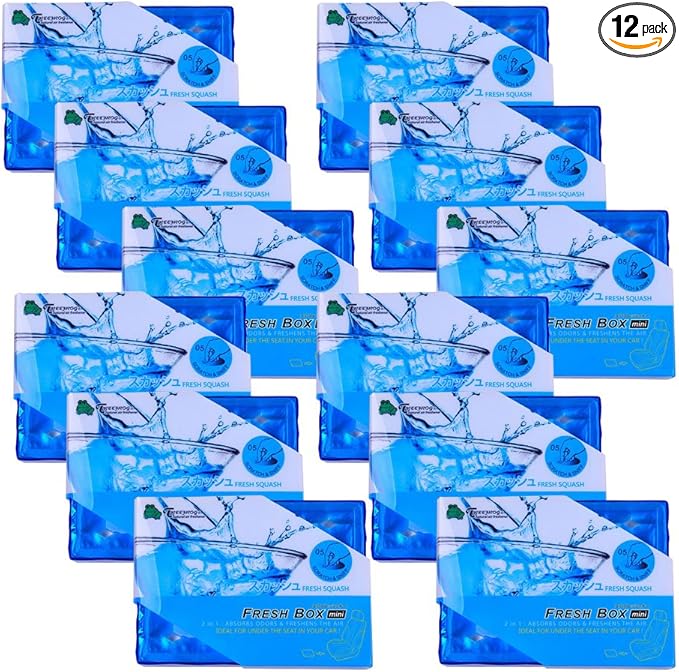 TreeFrog Xtreme Fresh Mini Natural Air Freshener 12-Pack (Fresh Squash Scented)