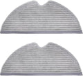 Compatible for Xiaomi Mijia 1C 2C 1T D9 F9 Robotic Vacuum Cleaner Washable Mop Cloths Acceessories Mop Rag Replacement Spare Parts(2 PCS)