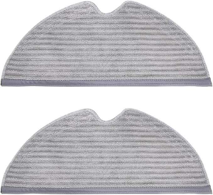 Compatible for Xiaomi Mijia 1C 2C 1T D9 F9 Robotic Vacuum Cleaner Washable Mop Cloths Acceessories Mop Rag Replacement Spare Parts(2 PCS)