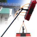 Water Fed Pole Kit Window Cleaning Kit with Extension Pole Outdoor Window Cleaner Solar Panel Cleaning Syste (3.6m/12ft 55cm)