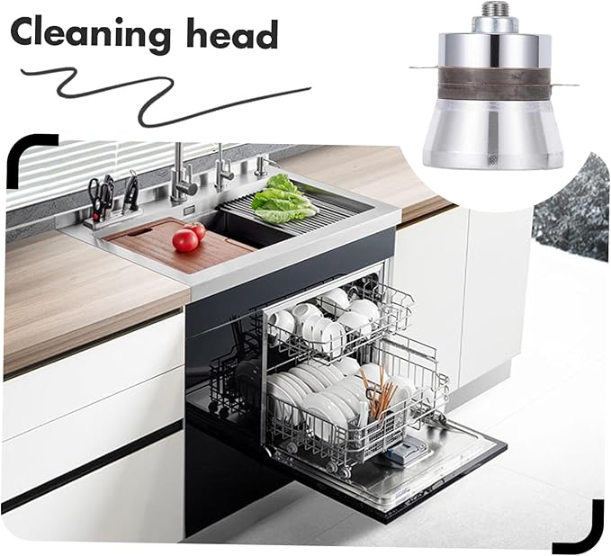 GLEAVI Advanced Dishwasher Cleaning Machine Industrial Ultrasonic Cleaner Perfect for Glass Ceramic Stainless Steel Save Water Energy