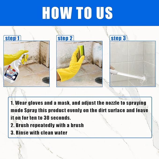 Ceramic Stone Crystal Coating Agent &amp Stain Remover - Kitchen Marble Tile Cleaner For Stain Removal Scratch Repair Brightening &amp Antioxidation(3PCS)