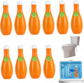 Toilet Tank Cleaner 10Pcs Bowling Toilet Bowl Cleaner In Bottle Effective Cleaning Liquid with Long Lasting Fragrance Deodorizer Bowl L
