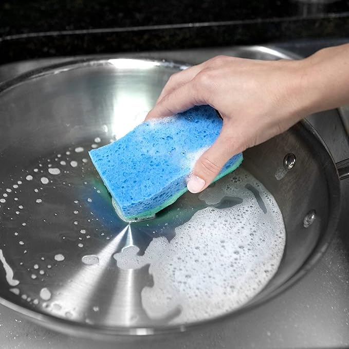 O-Cedar Multi-Use Scrunge Scrub Sponge 6 Count (Pack of 4)