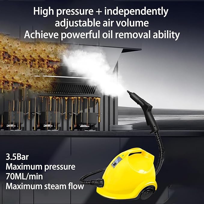 Handheld Steam Cleaner Powerful Multifunctional Steam Machine High Temperature Steam for Cleaning Carpets Ovens