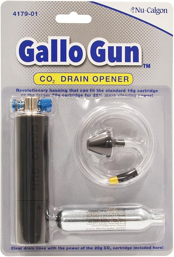 Replacement for Nu-Calgon 4179-01 Gallo Gun Condensate Drain Line Cleaner