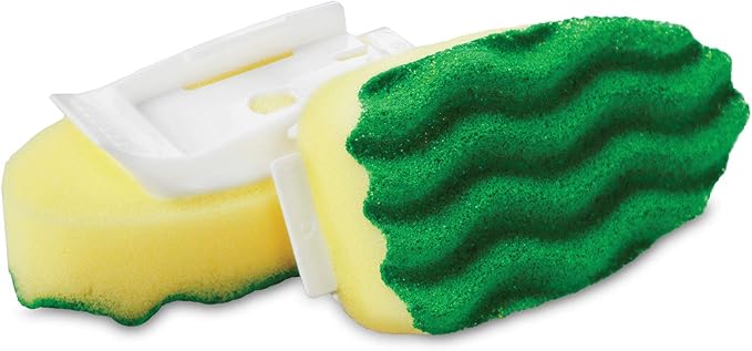 Libman 1484 All-Purpose Scrubbing Dishwand Refills 3 Pack of 2 Sponges Each for 6 Total Sponges