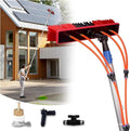 Outdoor high Window Cleaner car Glass Solar Panel Cleaning System Water Supply Brush Telescopic Pole kit35cm500cm
