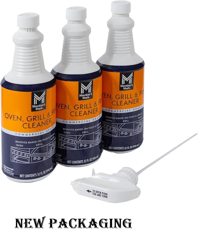 2 Pack Value Pack Oven Grill and Fryer Cleaner (32 oz 3 pk.) Total 6 Pack (192 oz)