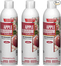 Champion Sprayon Water-Based Air Freshener Spray 14 oz Odor Control Room Freshener Apple Blossom (3 Pack)