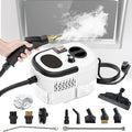 Portable Cleaning Steam Machine 2500W Handheld Steam Cleaner with 1200ML Water Tank 6 Wind Speed Adjustment and 105℃ High Temperature Steam 15 Seconds Quick Heating for Kitchen Furniture