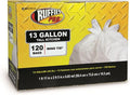 Tall Kitchen Recycling Bags Clear 13-Gal. 120-Ct.