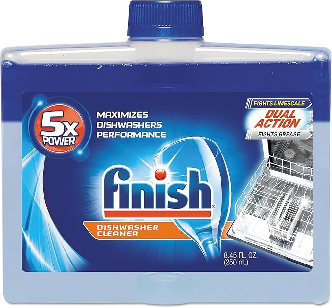 FINISH 95315 Dishwasher Cleaner Fresh 8.45 oz Bottle 6/Carton