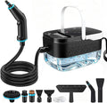 Steam Cleaner 2500W Portable Handheld Steamer for Cleaning Large Capacity Tank Pressurized Steam Cleaning Machine for Home Car Bathroom Kitchen Furniture Grout Floor Tile