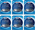 Glisten GC0608T Cooktop &amp Kitchen Cleaning 8 Large/16 Small Pads Per Box 6 Pack