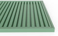 WAFT YEARN 18inX12in Bar Mat Dish Drying Mat Cocktail Service Spill Mats Bartending Countertop Kitchen Coffee Bar Silicone Non Slip Durable Flexible Absorbent Spill Resistant Rubber Heavy Duty Green
