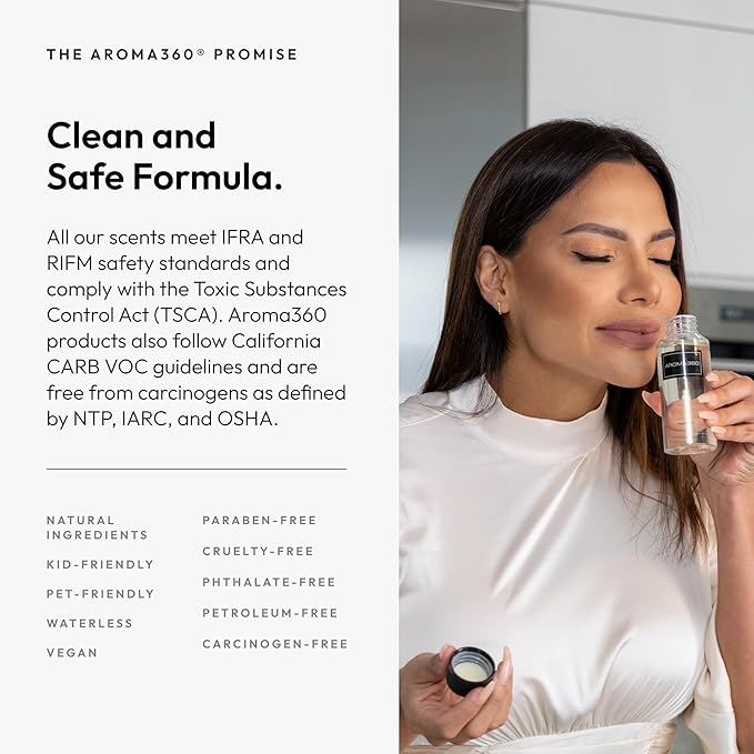 Aroma360-24K Magic Fragrance Oil Blend 50ML | Hotel Inspired Luxury Essential Oil Diffusers | Aromatherapy Scent Diffuser Oil | Citrus Beginning of Bergamot Lemon &amp Lemongrass with Notes of Jasmi