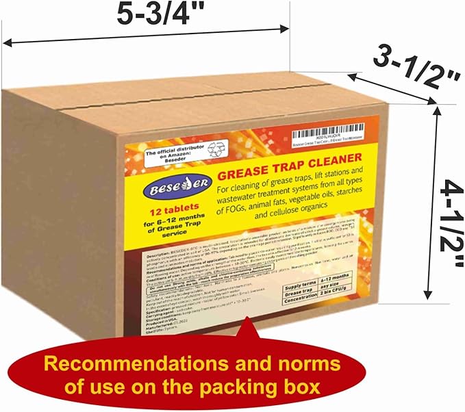 Grease Trap Cleaner (1 Count (Pack of 12))