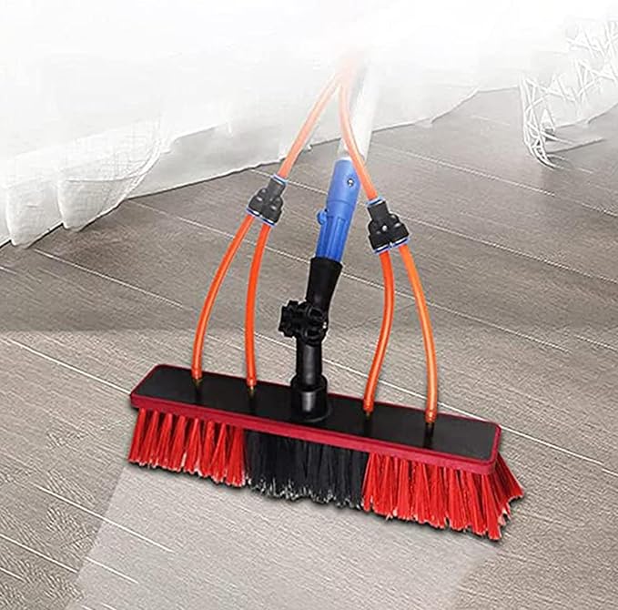 Glass Cleaning Brush Home Water Fed Telescopic Pole Kit Solar Panel Brush Rotating for Photovoltaic PanelSolar Panel Cleaning Brush Window Cleaning 3-12M Water Fed Telesbrush Cleaning Ph