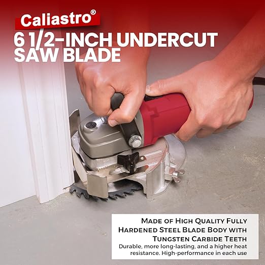 Undercut Saw Blade 6-1/2 Diameter - Replacement for Crain #821 - Compatible with Crain Undercut Saw #812 #820 and #825 - Carbide Teeth