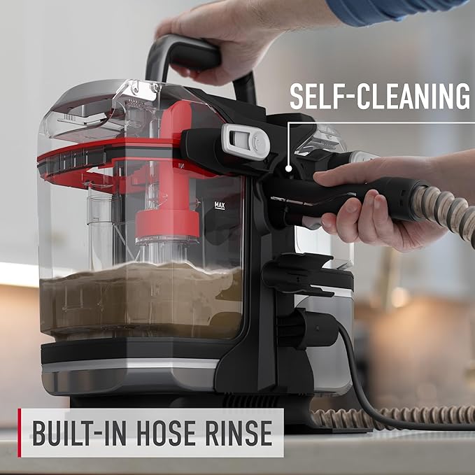 Hoover CleanSlate XL Deep Cleaning Carpet + Upholstery Spot Cleaner Machine with Specialized Tools Permanent Stain Remover Pair with Hoover Portable Spot Cleaner Solution