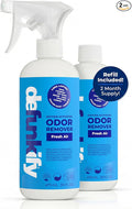 Fabric Freshener Spray 32oz. 'Fresh Air' Odor Remover Spray. Shoe Deodorizer Carpet Deodorizer Odor Eliminator for Strong Odors Cleaning Supplies. ProvenSafe™ Fabric Freshener for Sensitive Gear
