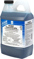 Spartan NABC Clean On The Go #1 Non Acid Restroom Disinfectant Cleaner 2 Liter Case of 4