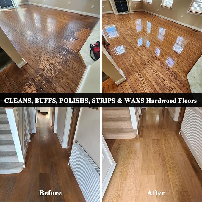 Commercial Floor Scrubber Machine Heavy Duty Orbital Floor Cleaner Multi-Functional Floor Buffer Polisher Machine- Deep Cleaning Tile and Grout Hardwood Floors and Carpets with Ease Orb-5