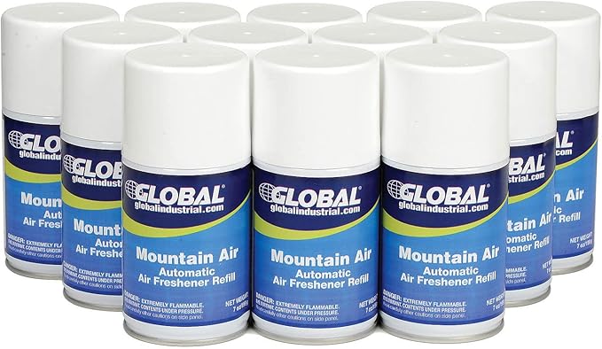 Automatic Air Freshener Refills Mountain Air 7 oz. Can 12 Refills/Case