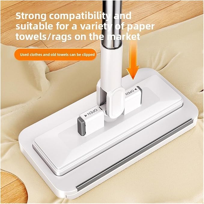 Flat Mop Face Towel Household Non Hand Wash Multi Function Lazy Person Cloth One Button Disassembly Automatic