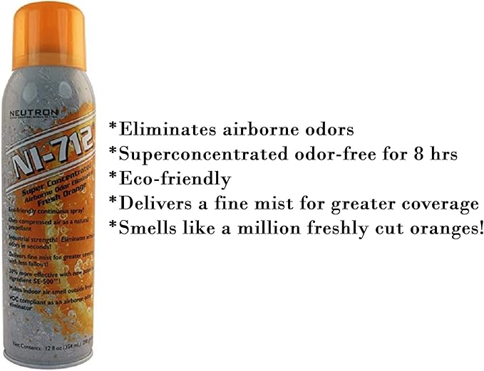 Ni-712 Neutron Industries Orange Dry Mist 14oz (4 Pack)