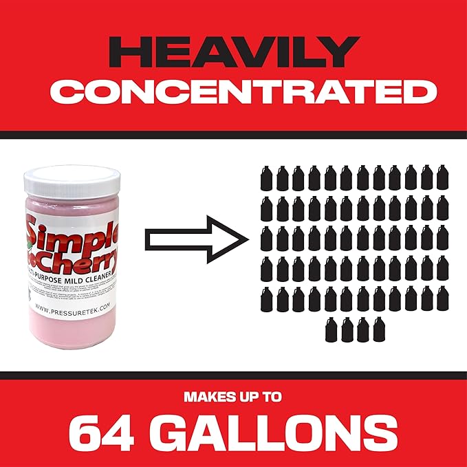 Simple Cherry: Multi-Surface House Wash Cleaner for Vinyl Aluminum and Wood (4)