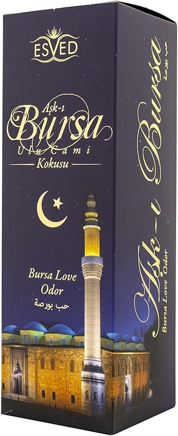 Room Spray Bursa Ulu Grand Mosque Scent 400ml Air Freshener Home Fragrance Odor Eliminator Long Lasting Aroma One Size - One Size