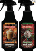 CAMPANELLI Multi-Surface Cleaner Spray Bundle – 2 Pack All Purpose Cleaning Spray – Spiced Pumpkin Caffè + Peppermint Mochaccino Scent 20 oz Each