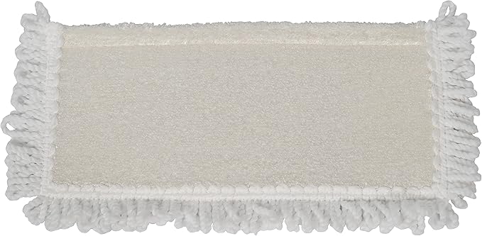 Harper Live.Love.Clean. Bamboo 2-in-1 Smooth Surface Wet/Dry Dust Mop with (2) Washable Pads for Cleaning Dust Pet Hair &amp Fine Dry Dirt