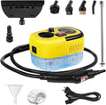 Handheld Steam Cleaner 1200ml High-Pressure with Large Tank for Floors Cars Upholstery &amp Grout Cleaning