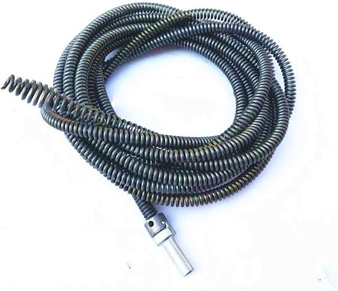 Zkenyao-Spring 5m Kitchen Toilet Electric Drill Drain Cleaner Machine Extension Sewer Pipe Dredger Cleaning Spring More Durable