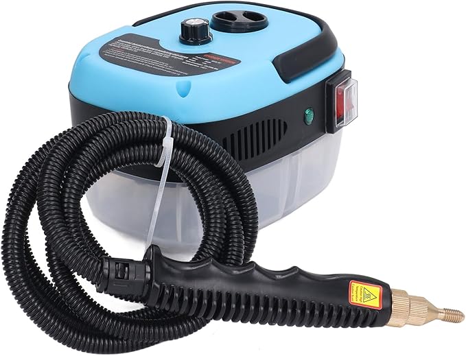 Handheld Steam Cleaner 2500W 3 Bar Pressure 105°C Portable Multi Cleaner with Detergent Container for Kitchen Car Bathroom and Corners