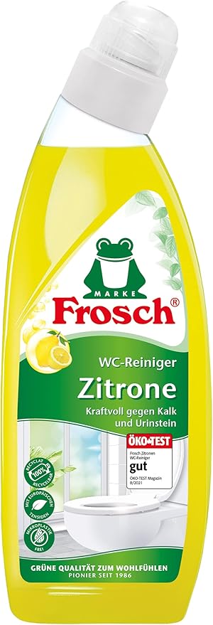 Frosch Lemon Toilet Cleaner Yellow Lemon (Cleaner) Fresh 750 g