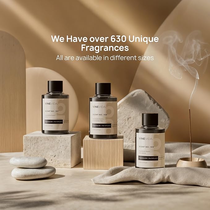 VINEVIDA [4 Oz] Inspired by: Palo Santo Diffuser Oil Refill | Premium Scent Diffuser Oil for Home