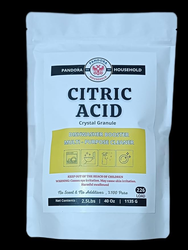 Citric Acid Food Safe Preservative &amp Cleaner (32 Ounces)