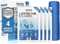Bio Ouster Jetted Tub Cleaner Kit - Jet and Jacuzzi Tub Cleaner for Jets Tubes and Bathtubs - Includes Microfiber Towel - Professional Grade Formula Made in USA (Kit)
