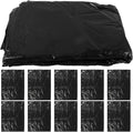 Black Garbage Bags 90x110cm 25pcs Thickened Plastic Trash Bags for Bathroom Kitchen Bedroom Household Waste Disposal