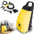 Commercial Steam Cleaner 3000W Portable 6Bar High Pressure 110°C/230℉ Handheld Steam Cleaning System for Kitchen Car &amp Multi-Surface Use75 x30x 35 cm