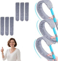 The Ultimate Gap Duster Mop: Saker Plus Retractable Cleaner with Long Handle for Under Appliances 2 Cloths Included.