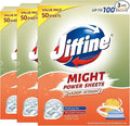 MIGHT SHEETS Laundry Detergent Sheets (50 Loads) Fresh LinenGreat For TravelApartments DormsMIGHT SHEETS Laundry Detergent Strips Eco Friendly &amp Hypoallergenic (Pack of 3)