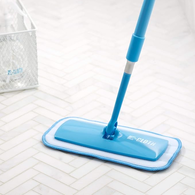 E-Cloth Mini Deep Clean Mop Premium Microfiber Mops for Floor Cleaning Great for Hardwood Laminate Tile and Stone Flooring Washable and Reusable 100 Wash Guarantee 1 Pack