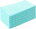 KMAKII Handi Wipe Reusable Cloths - Multi-Purpose Disposable Dish Cloths and Towels Ultra Absorbent Fast-Dry Durable Cleaning Wipes for Kitchen and Home Green 11.8 x 21 inches Pack of 80