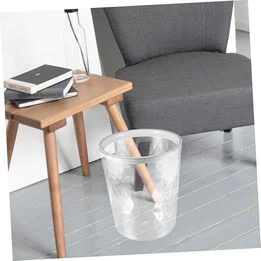 Vaguelly Trash Can Wastebasket Capacity Garbage Container for Home Bathroom Kitchen Lightweight Portable Design Easy to Identify Waste