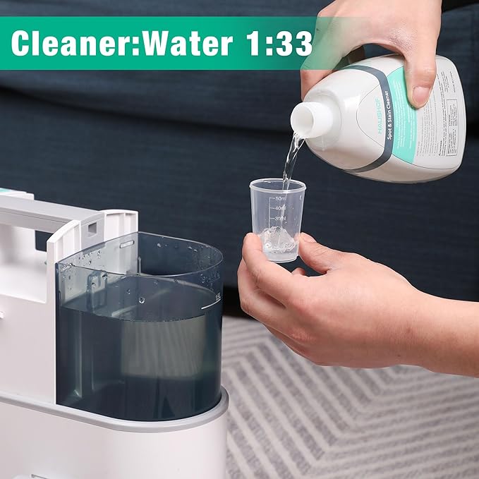 Carpet &amp Upholstery Cleaner &amp Stain Cleaner – Deep Cleaning Combo for Stains &amp Odors